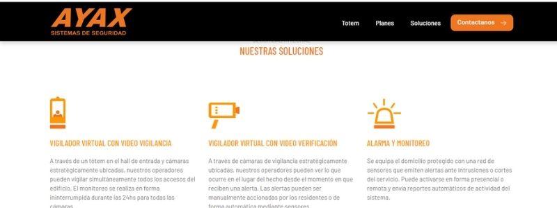 Ayax Seguridad alarmas domiciliarias en Todo el país
