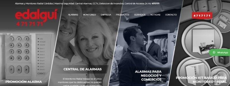 Edalgui alarmas domiciliarias en Córdoba