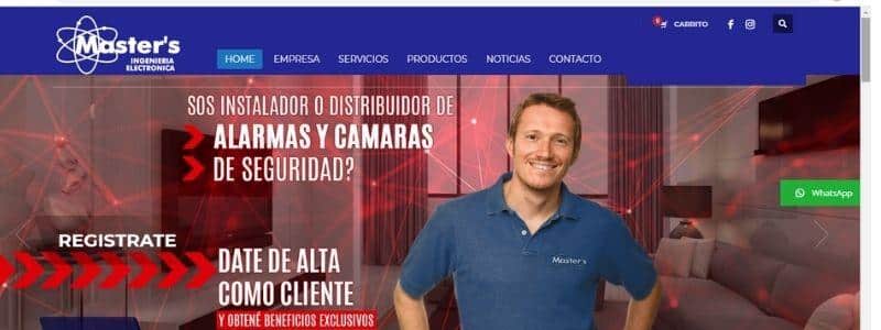Master's Alarmas alarmas domiciliarias en Córdoba